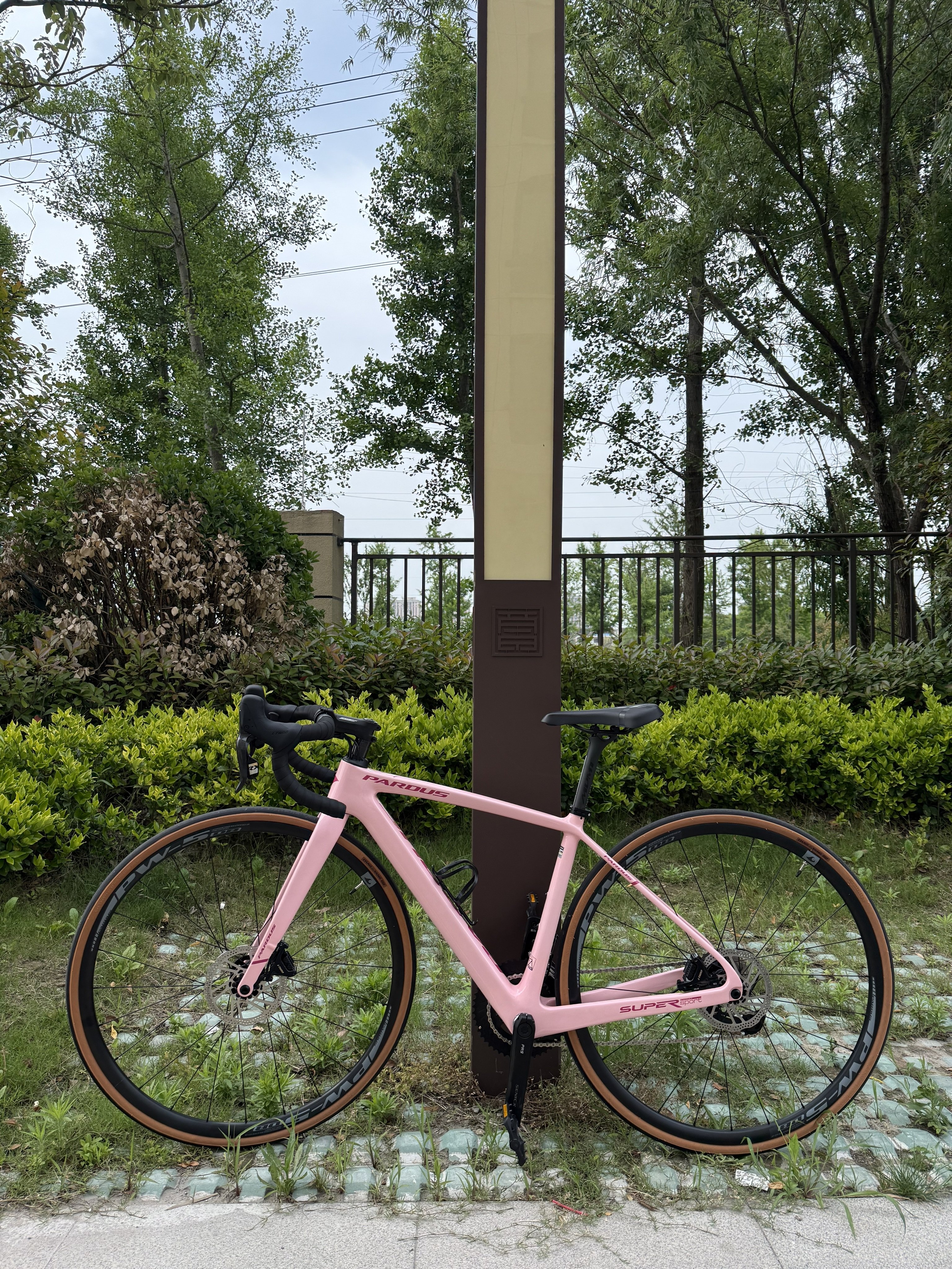Карбоновый шоссейный велосипед PARDUS Super Sport Shimano 105 дисковые тормоза внутренняя проводка эндуранс photo review