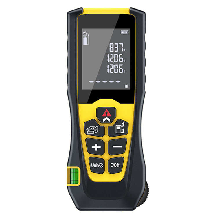 激光电子宏量晟尺智能红外线测距仪红光匠房100仪米室外芯
