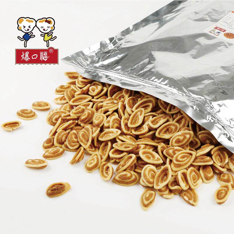 爆口福猫耳朵 火锅店免费小吃零食香酥芝麻杂粮儿时记忆散装整箱