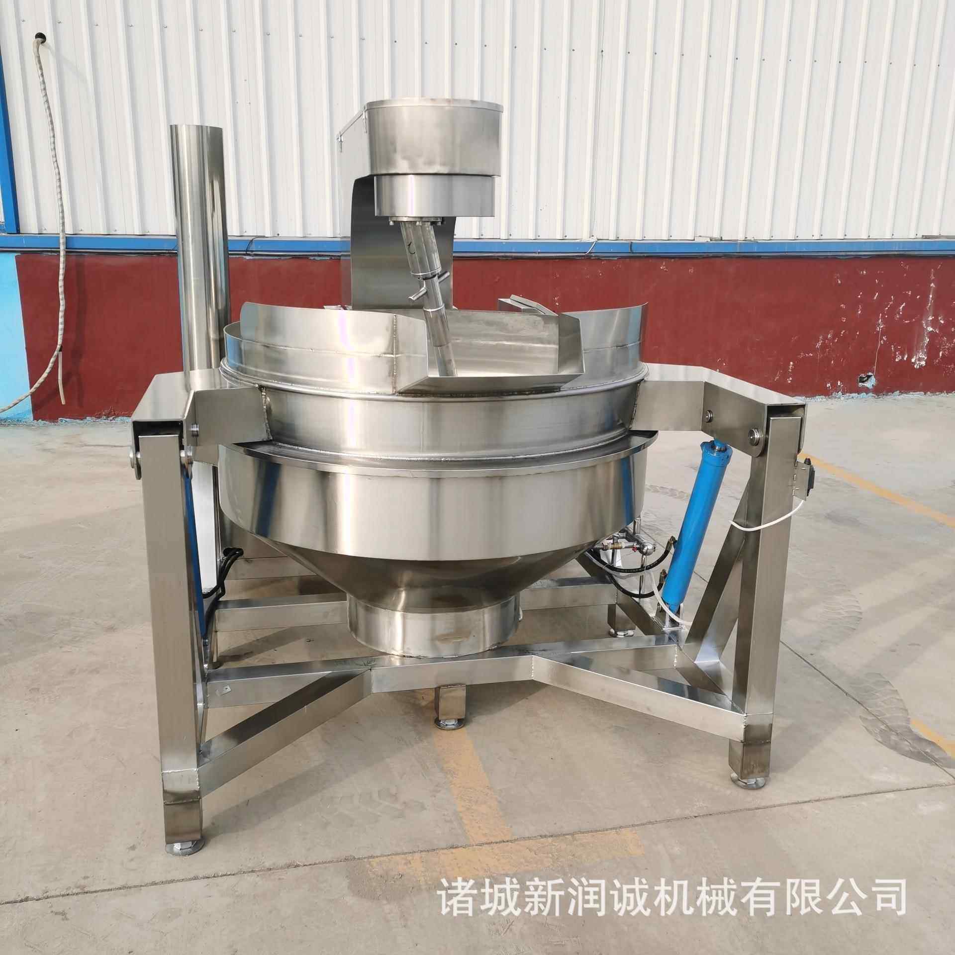 全自动辣椒酱蒜蓉酱炒锅自动翻锅温度可控电加热熬粥炒菜锅