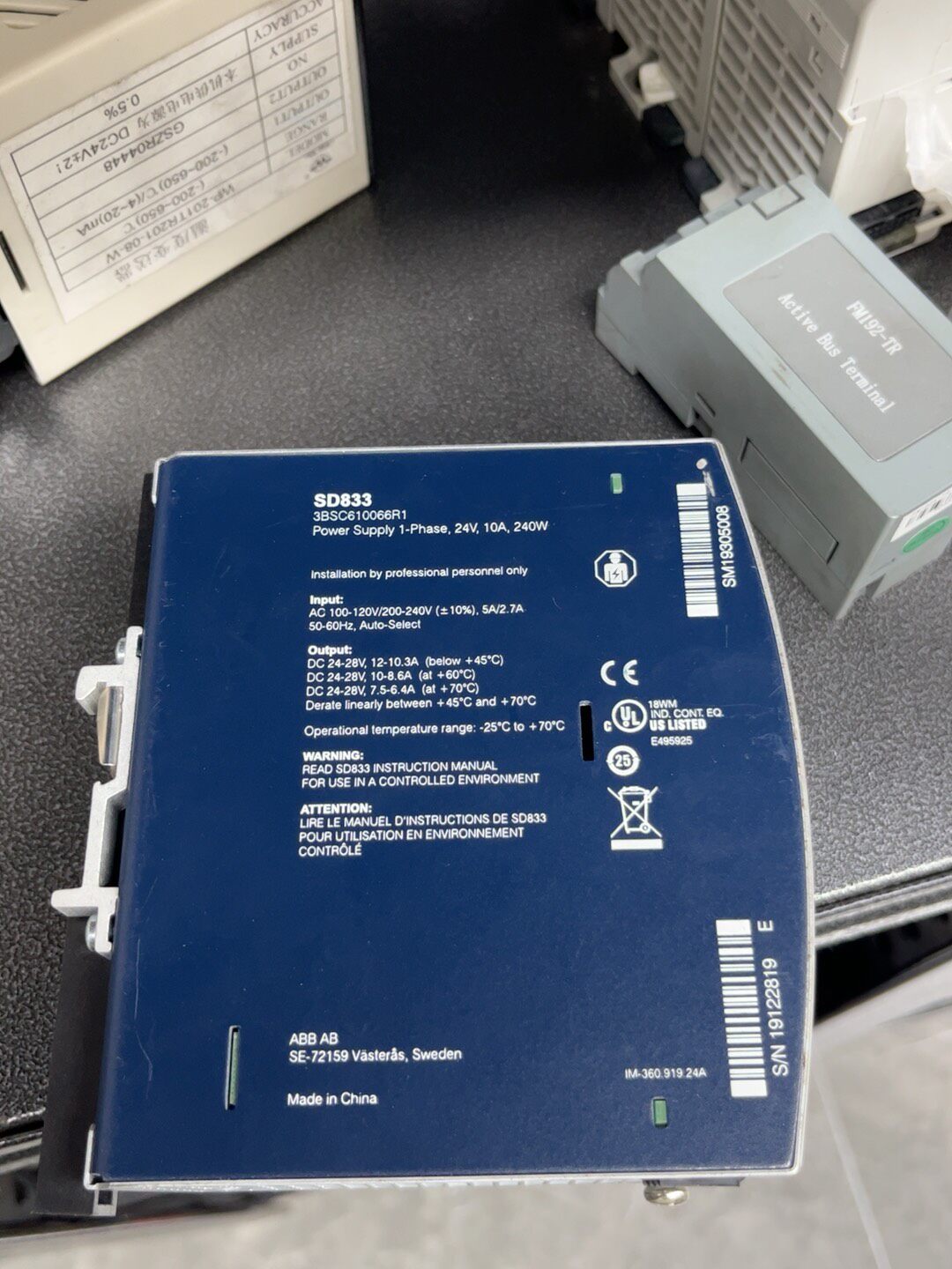 SD833工控模块备件现货！九五新，有需要的老板欢迎来，议价