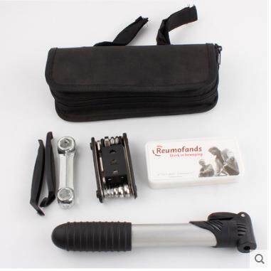 新款直销自行车修理工具套装 山地车组合工具 多功能车维修补胎套