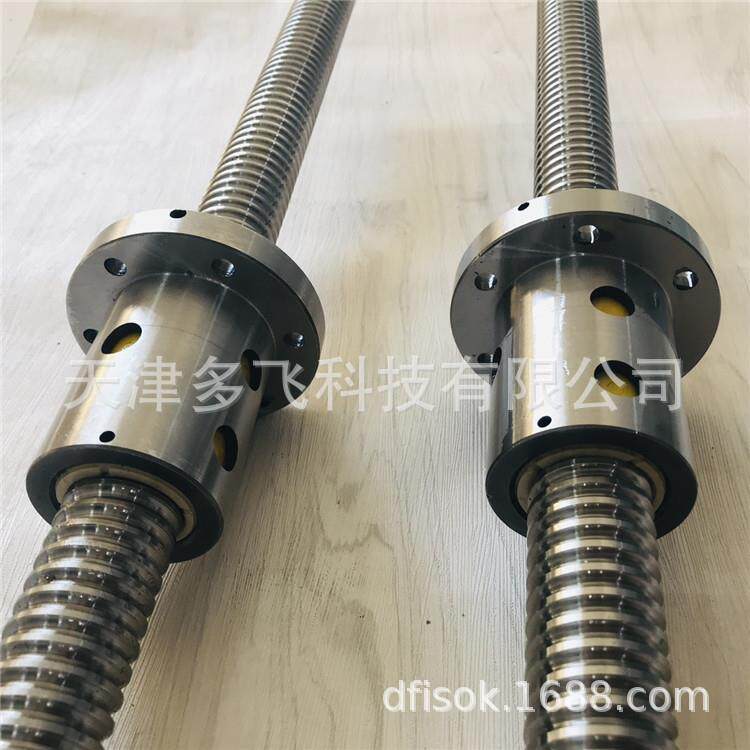 厂家订制滚珠丝杠 3d打印机配件滚珠丝杆副 2005 滚珠丝杠螺母