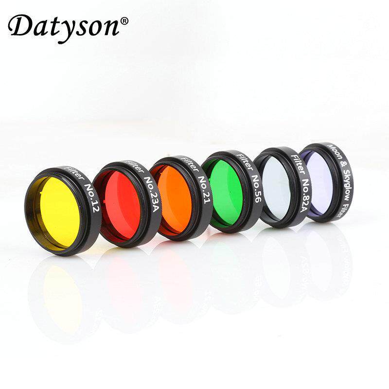 Datyson夜鹰系列6色套装黃橙红绿蓝moon月亮滤光镜 带铝箱5P9971