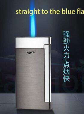 Straight flush windproof lighter inflatable lighter 打火机