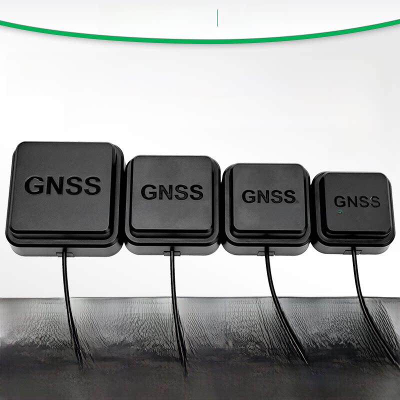四星全频段L1+L2/L5Rtk天线Gps北斗有源层压陶瓷Gnss高精度车载天