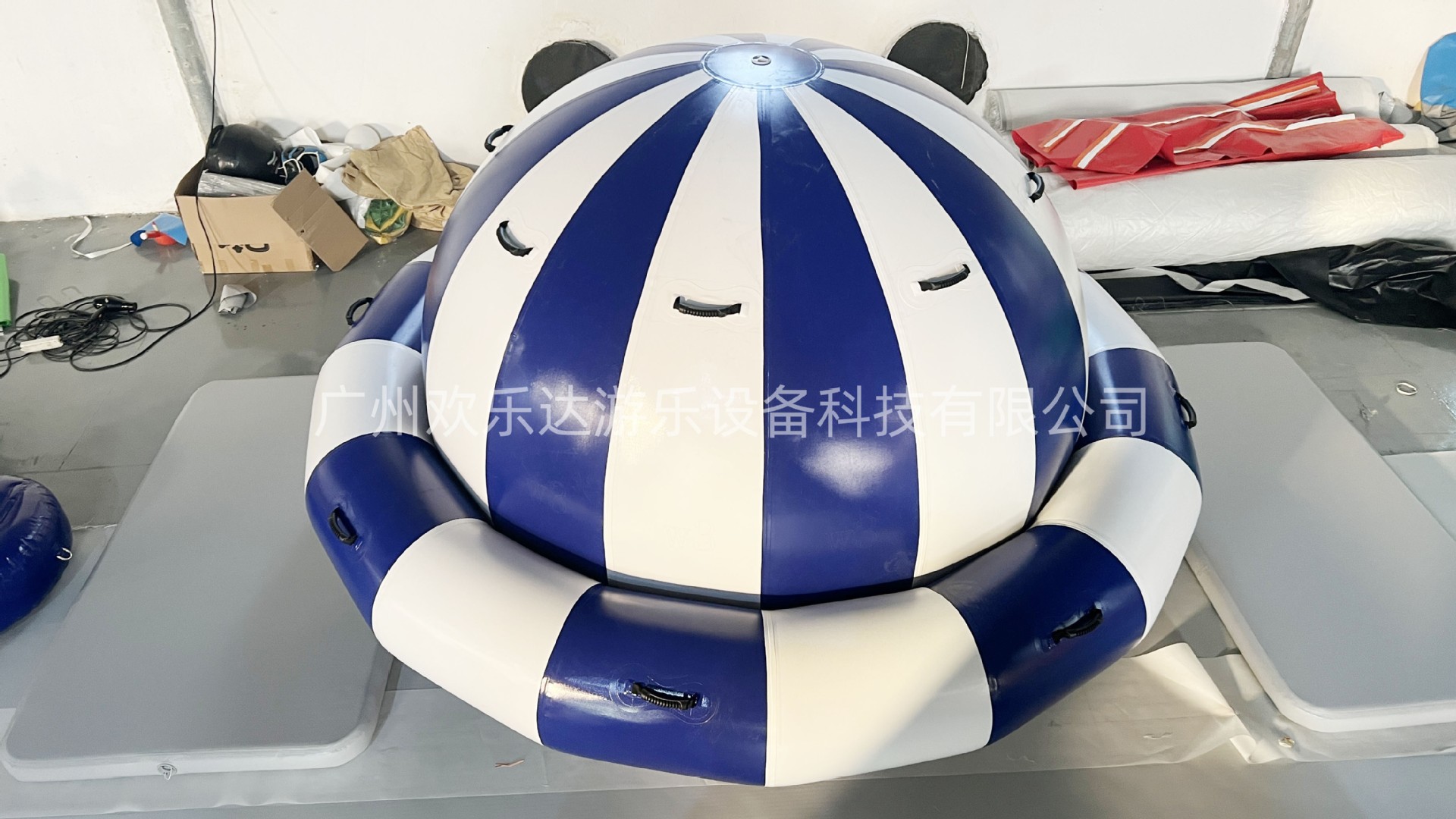 充气水上旋转陀螺海上迪斯科船摩托艇船拖拉冲浪户外水上乐园
