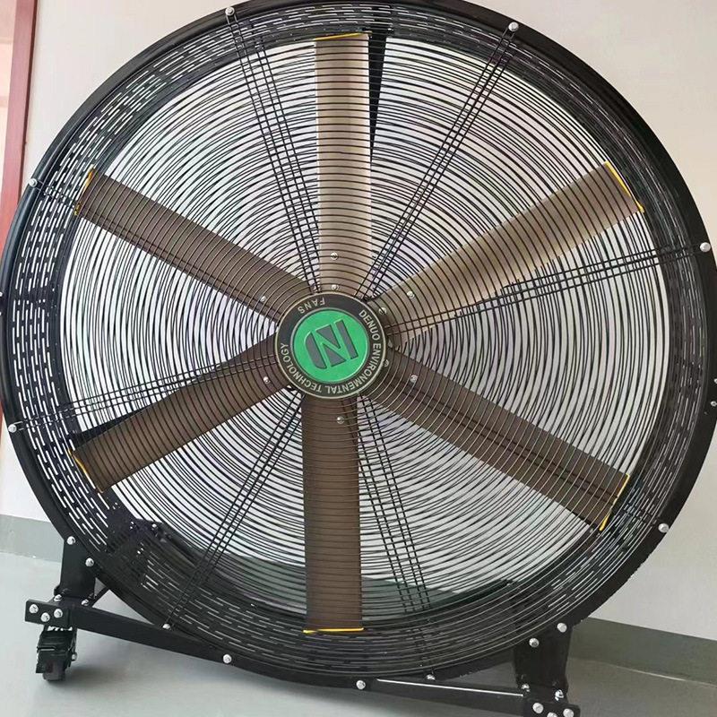 厂家直发直流移动式工业风扇大风力永磁无刷电机静音设计大风量
