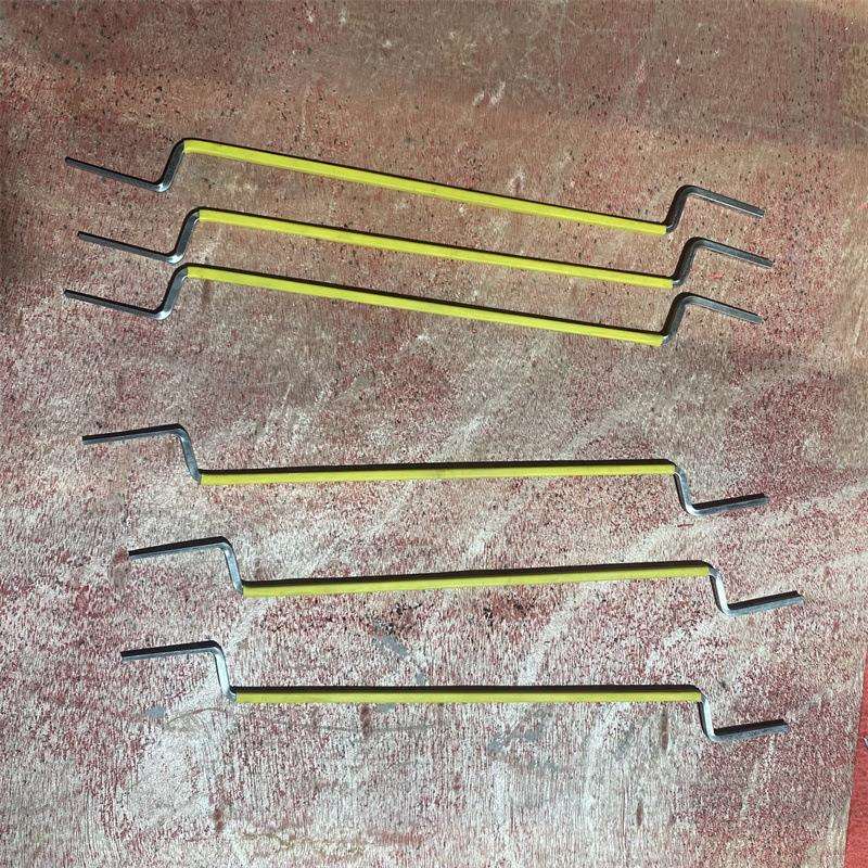 铁路道岔密贴检查锤1mm1.5mm2mm4mm工电务转辙机缺口检查尺塞尺