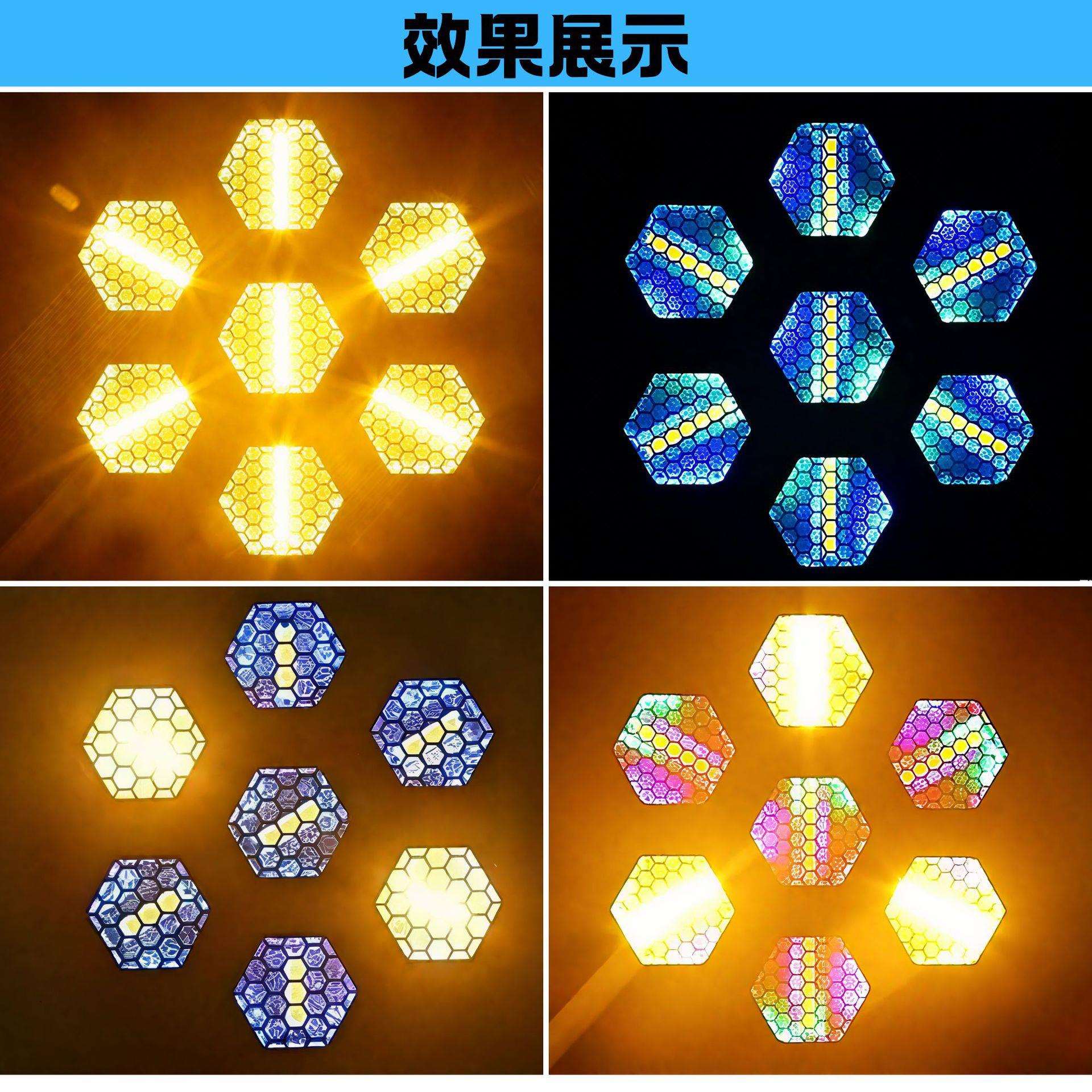 7颗复古矩阵灯led舞台灯酒吧ktv氛围灯背景灯舞台频闪跑马效果灯