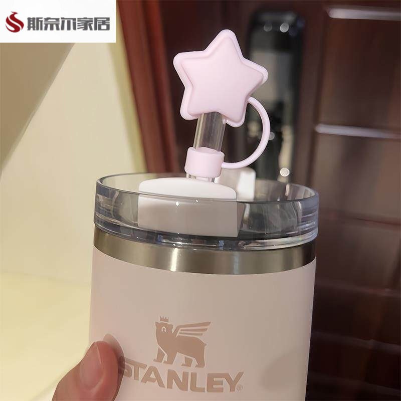 吸管吸管盖帽保温杯配件吸管套耐热硅胶吸管防尘塞吸管帽防尘吸管图片