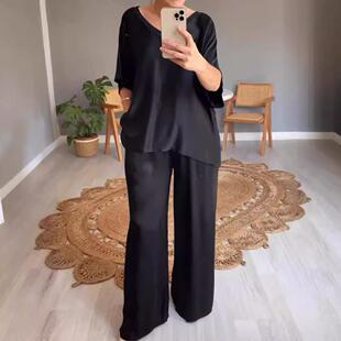 set collar for women 女 Exclusive 独通丝光领套装 silk