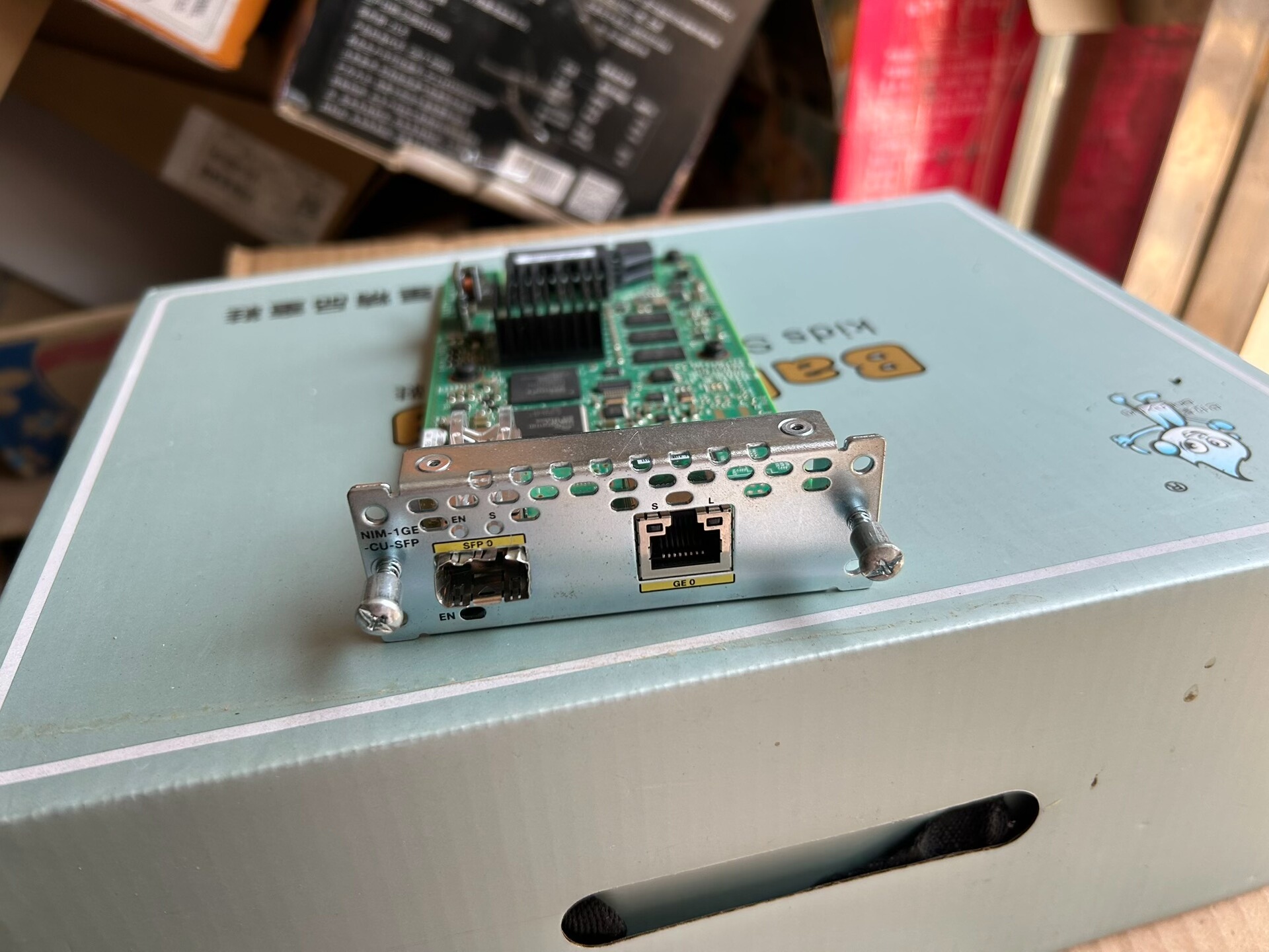 Cisco思科 NIM-1GE-CU-SFP 路由器模块