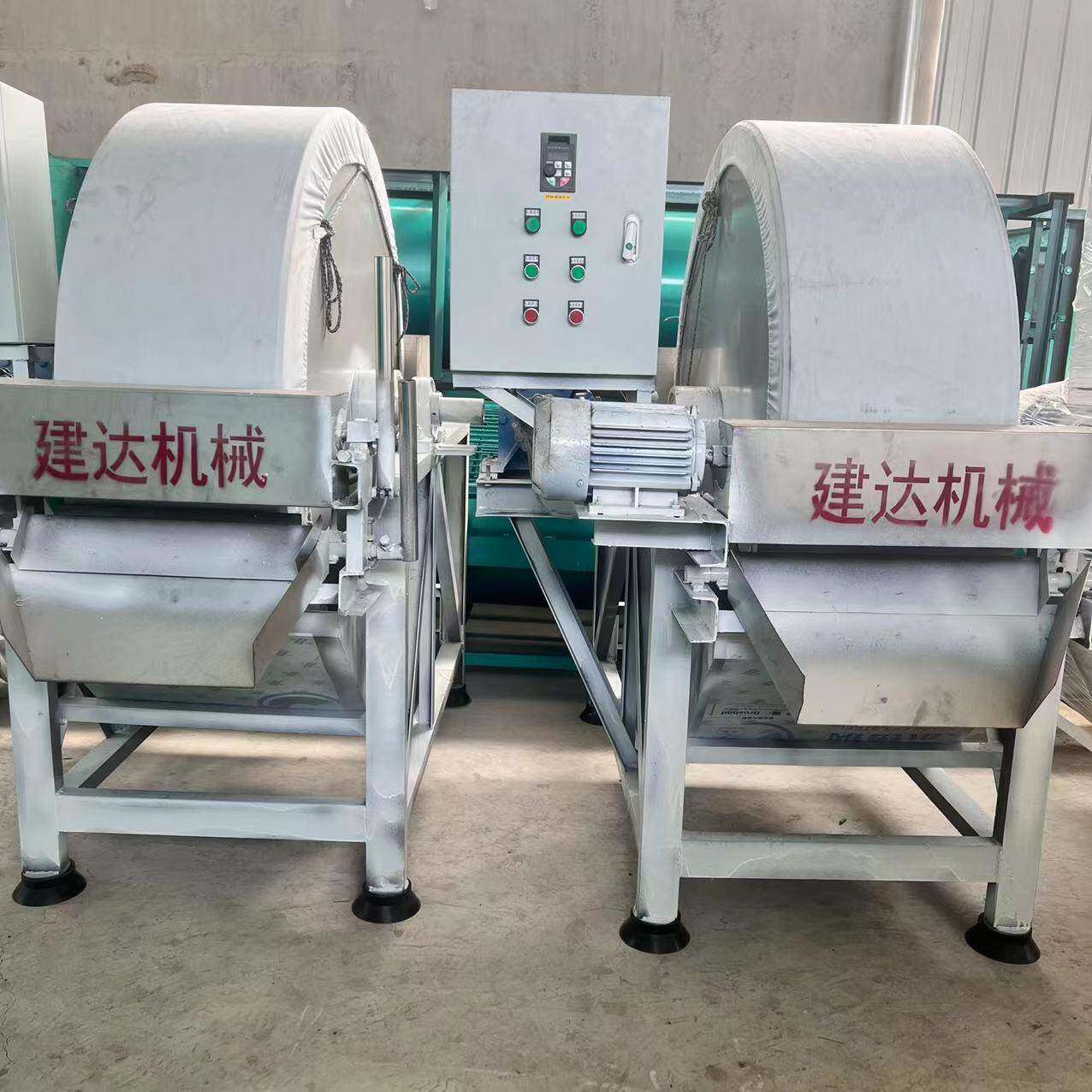 真空吸附式淀粉脱水机粉浆脱水机厂家木薯淀粉脱水机
