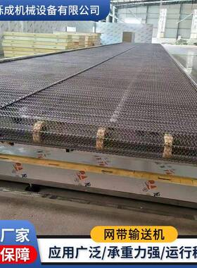 网带输送机调速加工食品清洗烘干网链式工业流水线风干网带输送机