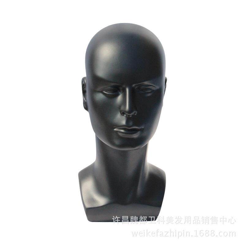 模特头假发支架头模男模特头商场展示陈列道具支架假发模特头