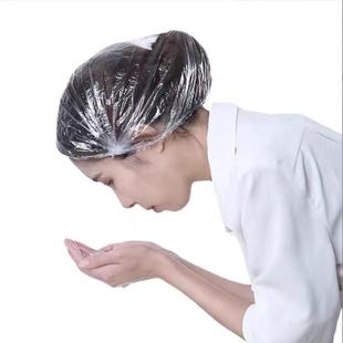 美容院一次性浴帽女防水头套洗澡成人染发加厚家用发套防尘套