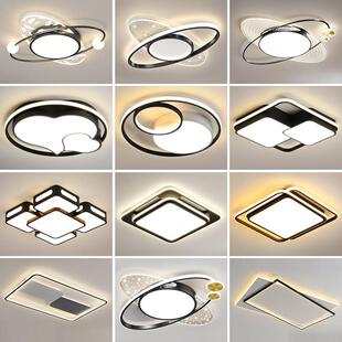 北欧灯具led吸顶灯2025年新款 创意网红主卧简约现代卧室灯饰房间