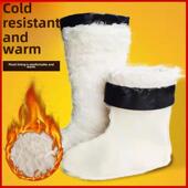 厚棉套 防冻保暖雨靴内衬水鞋 雨鞋 中高筒内胆长毛加绒内里衬袜冬季