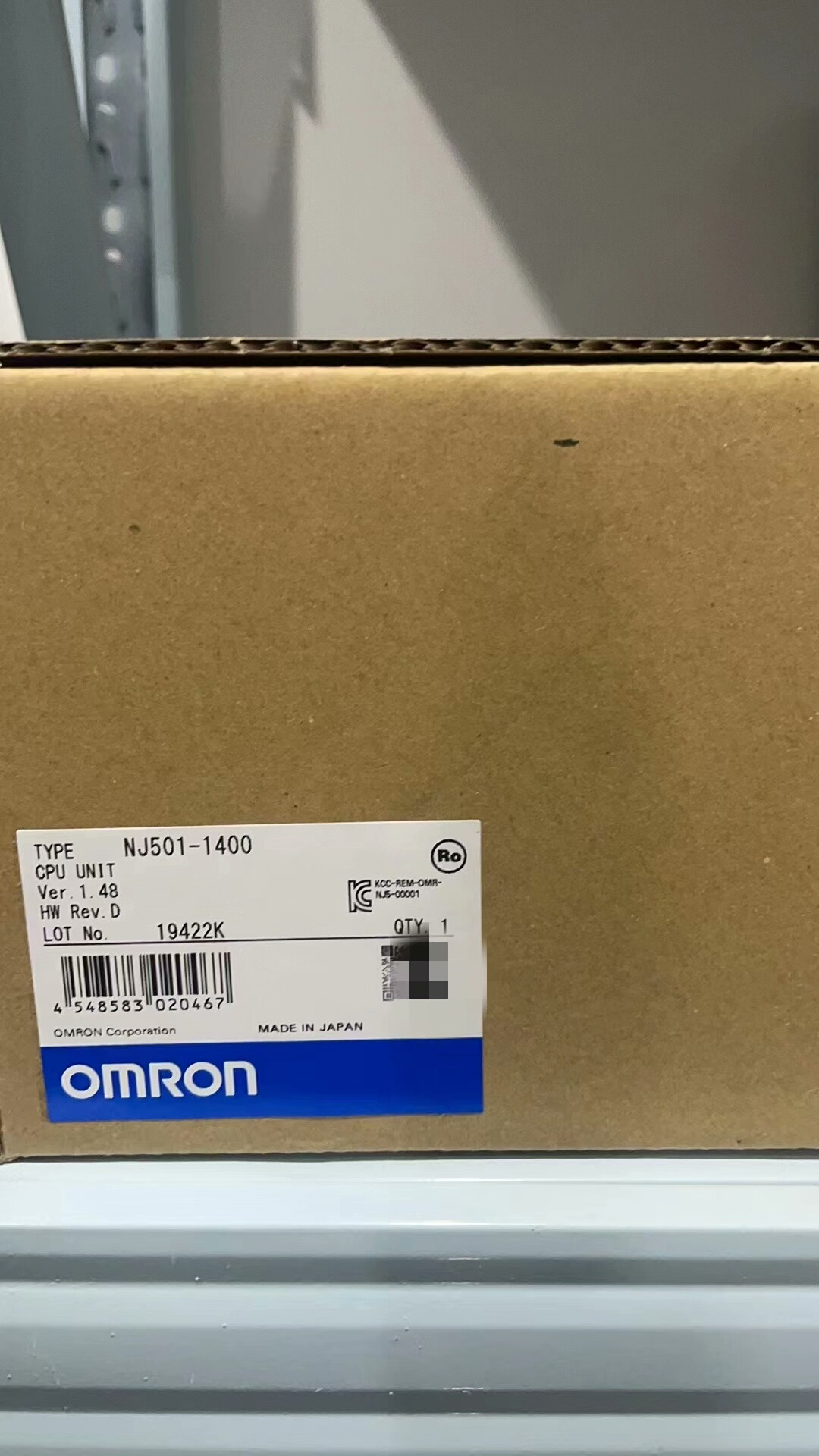 #Omron/欧姆龙 NJ501-1400 原装正品，价格优