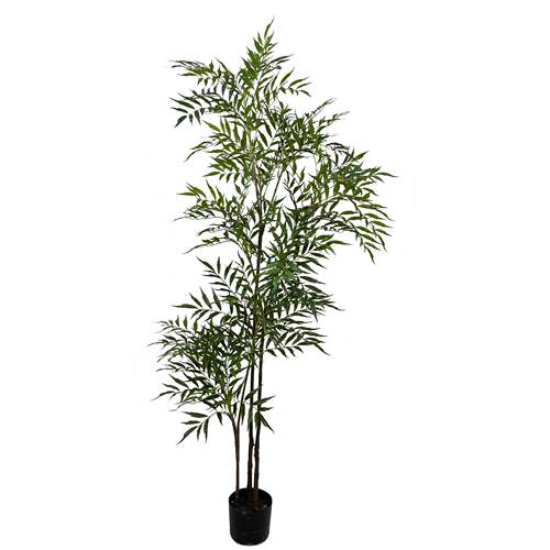 灵动版十大功劳新款仿真植物高端轻奢绿植室内大型仿生假树盆栽