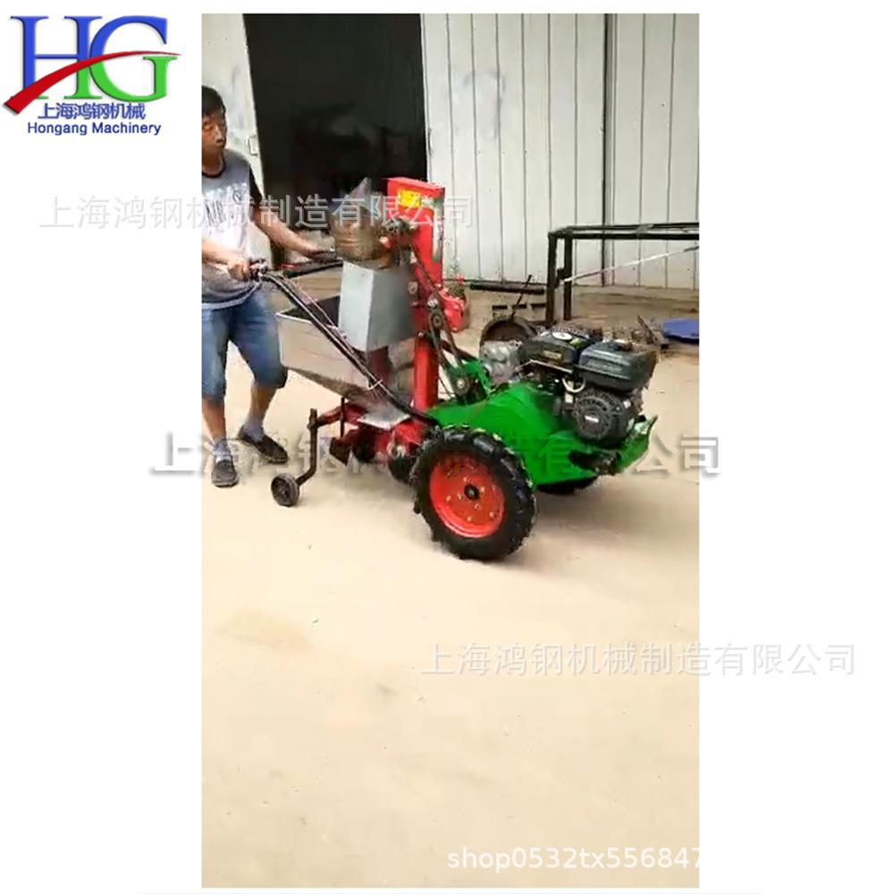 移动式山地土豆种植机 手扶式铃薯播种机 块茎类植物种子栽种机