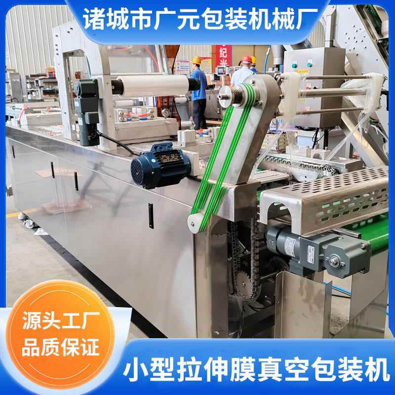 牛肉砖小型拉伸膜真空包装机鸭舌全自动覆膜封口机牛肉真空机