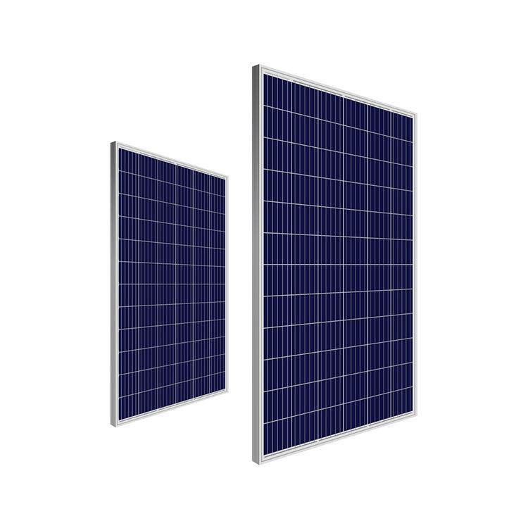 厂家直销级350多晶硅太阳能板光伏A电组件蓝色W光伏发站350W太阳