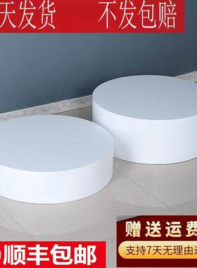 圆台展示真人模型台站台圆形舞台婚纱试衣台地台模特台直播展示台