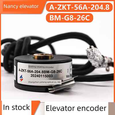 适用于三菱电梯光栅旋转编码器A-Zkt-56A-204.8Bm-G8-26C编码器配