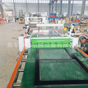 PVC保护膜不锈钢板贴膜机 自动记米裁断 1.6米宽镀锌钢板覆膜机