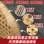 四川手工天椅然000真藤子凳子阳家用老台人椅夏季 竹Q 户外老靠背式