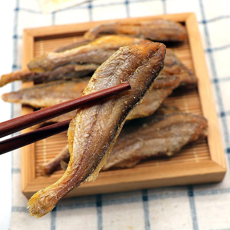 浙江舟山特产香酥小黄鱼小鱼干办公室零食小吃休闲食品即食黄鱼酥