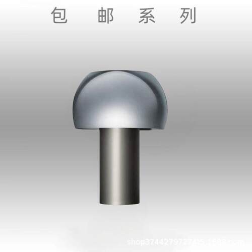 银色铁艺北欧创意简约台灯设计师卧室床头灯创意装饰高级台灯