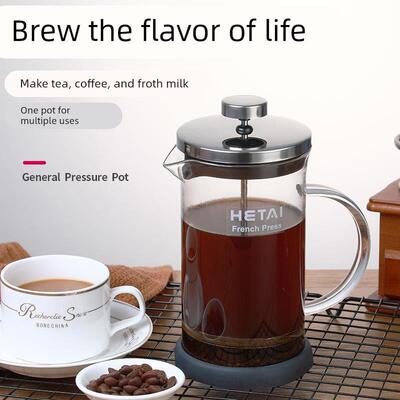 Original Glass French Press Coffee Maker Versatile Coffee