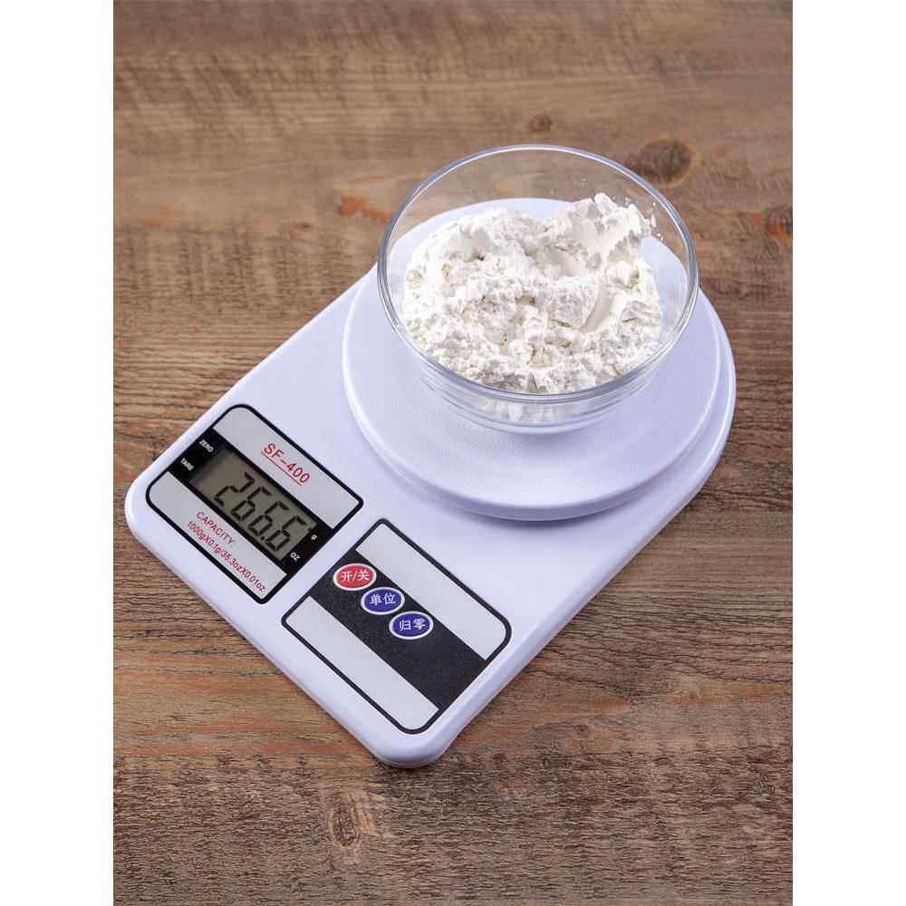 厨房用高精准度秤高精度食物烘焙工具防水电子秤家用小型烘培称精