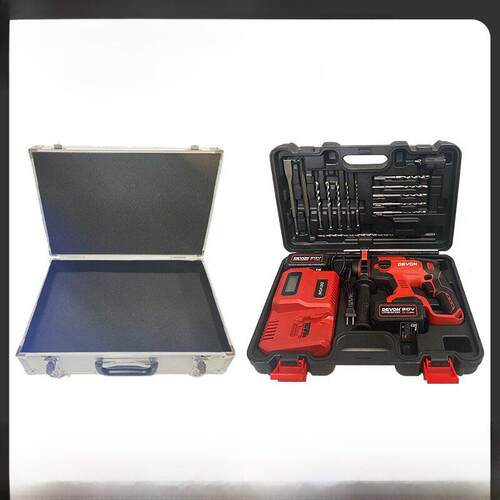 大佑5401带卡槽充电电锤塑料盒高品质锂电锤工具箱定制手提箱