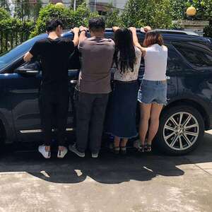 适用探岳GTE途昂X途观L电动踏板途锐迈特威途岳电威然揽镜一改装