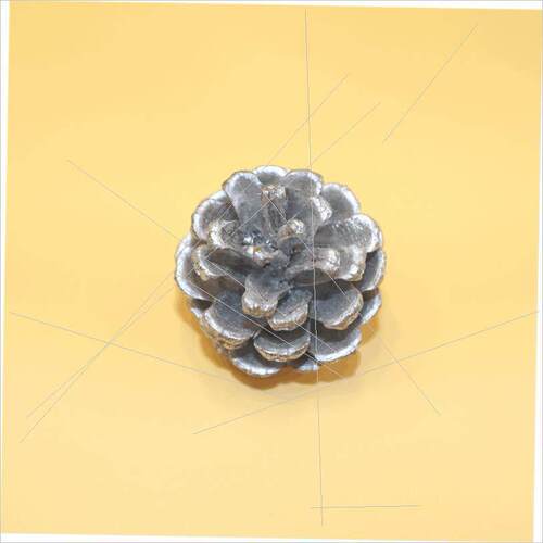 Christmas pinecone pendant dried flower prop arrangement
