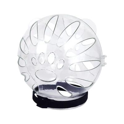 Breathable Sturdy Muzzle Mask Cat Head Cover Space Hood Ball
