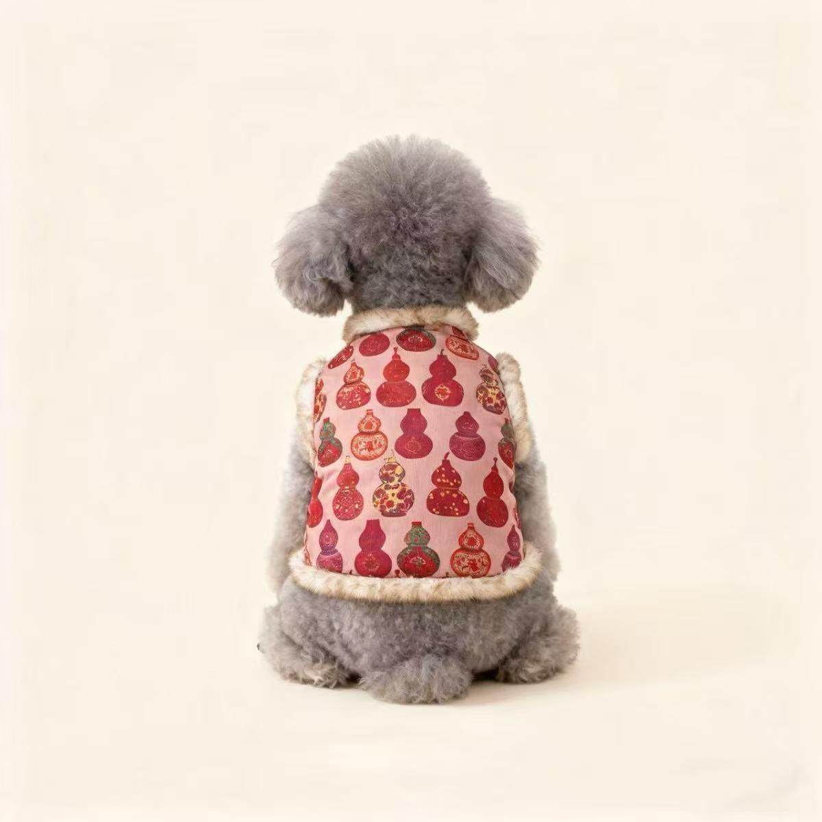 雪瑞泰877迪比熊宠物服拜服唐装狗狗唐装印花国衣风年加绒加厚保,宠物/宠物食品及用品,狗宠物服装/雨衣,淘宝优惠券,粉丝福利购,淘宝优惠卷