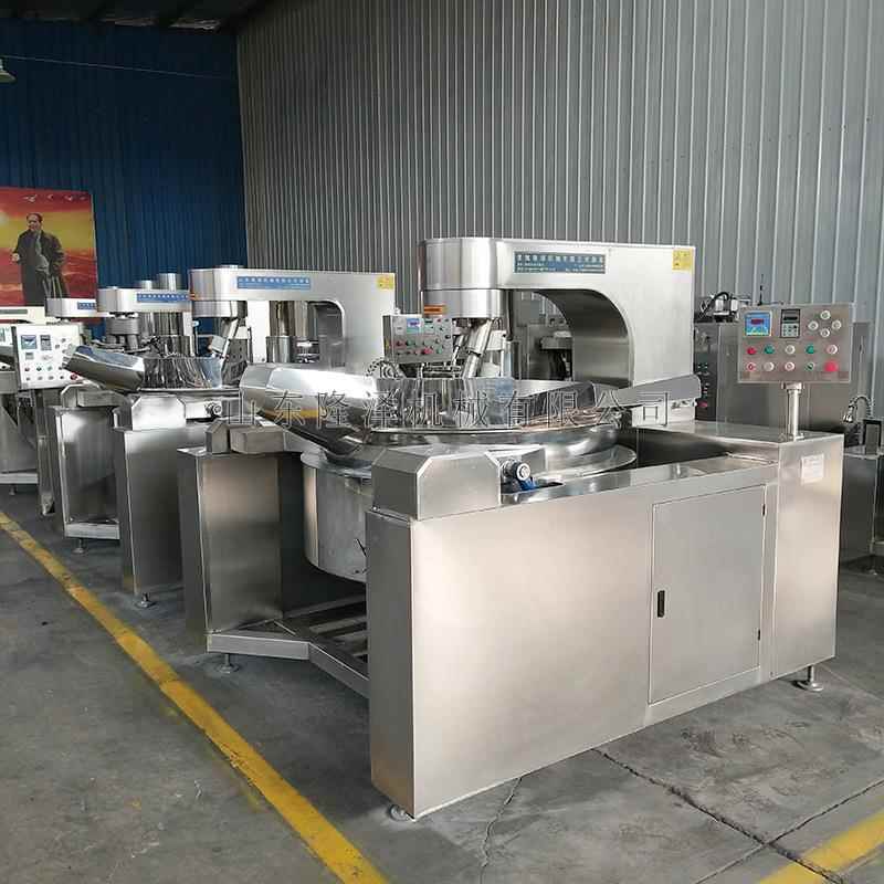 全动自动鸡蛋水馅料炒锅 行星搅拌全饺自炒机 炒菜鸡蛋馅料的机器