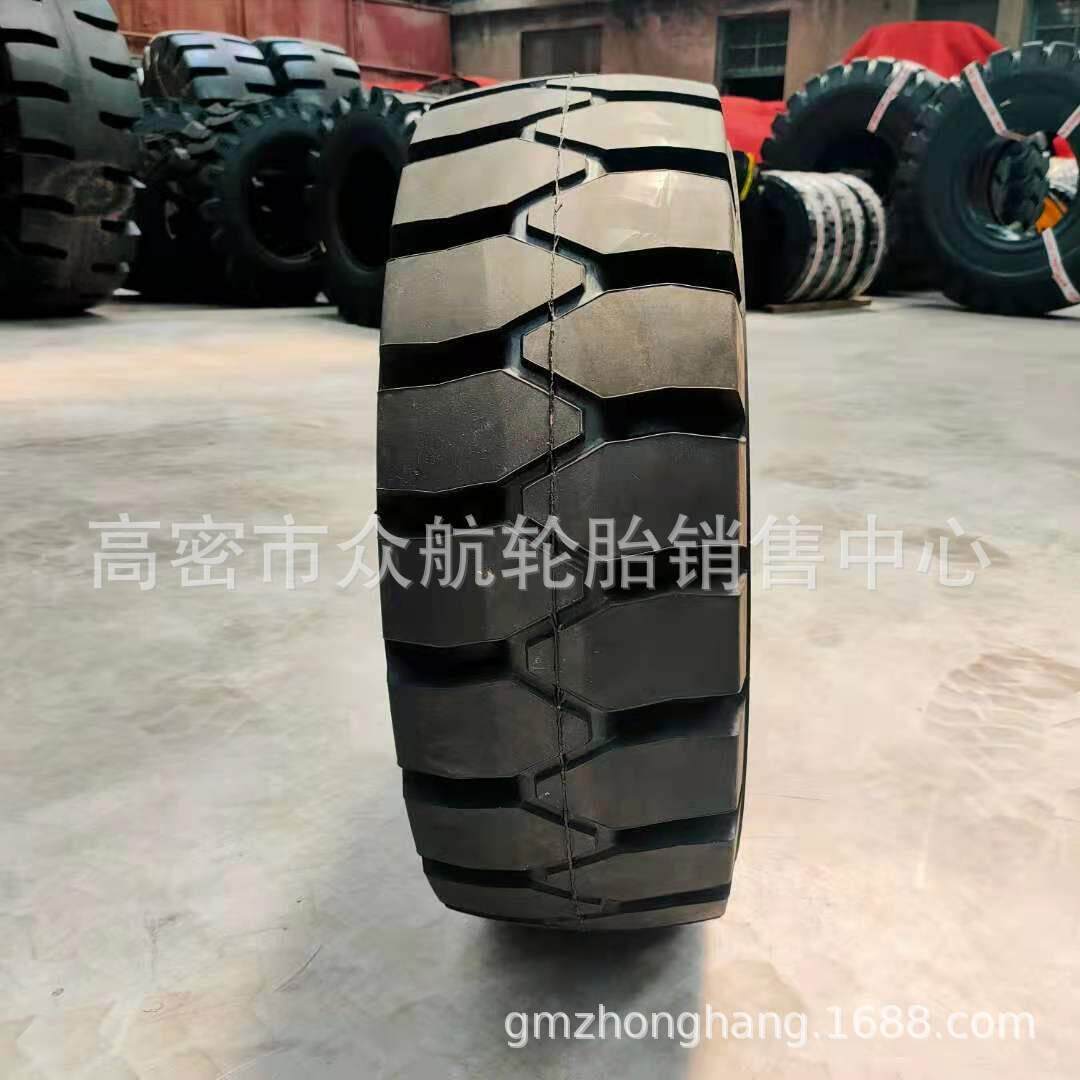 实心叉车轮胎 6.50-16 6.00-16 7.00-16 工程实心轮胎
