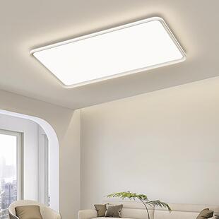 普光瑞全谱护眼超大薄卧吸顶灯侧边发光简约气客厅灯室119护眼吸