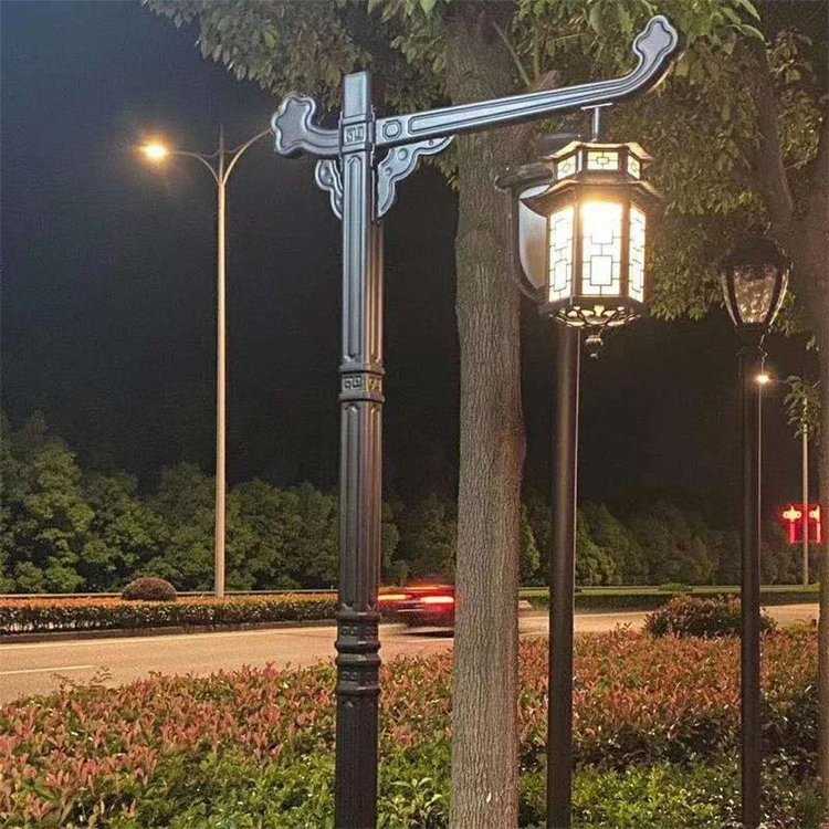 户外仿古竹艺庭院灯民宿农庄公园插地灯草坪灯走廊大门吊灯装饰灯