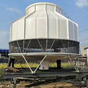 玻璃钢圆形冷却塔10吨200T高温冷水塔100t逆流散热闭水凉水塔厂家