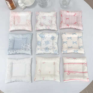 韩式ins风杯垫方形夹棉隔热垫布艺厨房垫迷你纯棉小垫子拍摄道具