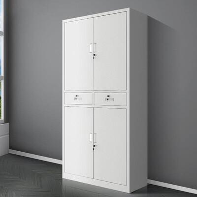 钢制皮文件柜柜铁柜办公室档凭案柜财务证66021资料抽屉带锁矮柜