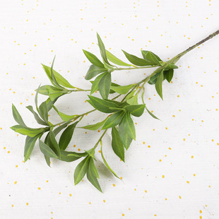 欧式家仿马绿真绿植马马醉木醉木 森系仿真叶子室内居 插花装饰植