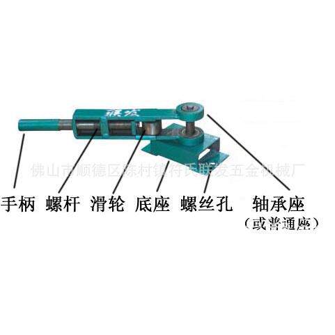 快速手动管小型弯管机薄壁铁管铝铜不锈钢货CA-016管弯管机厂家管